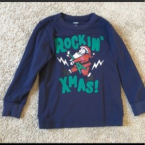 Boys Rockin Christmas Shirt